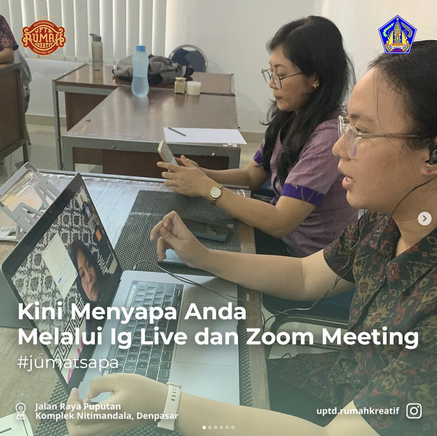 Terima kasih kepada semua pelaku IKM yang sangat antusias mengikuti kegiatan #JumatSapa. 